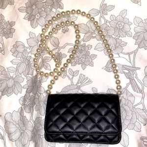 AQUA quilted bag NWT